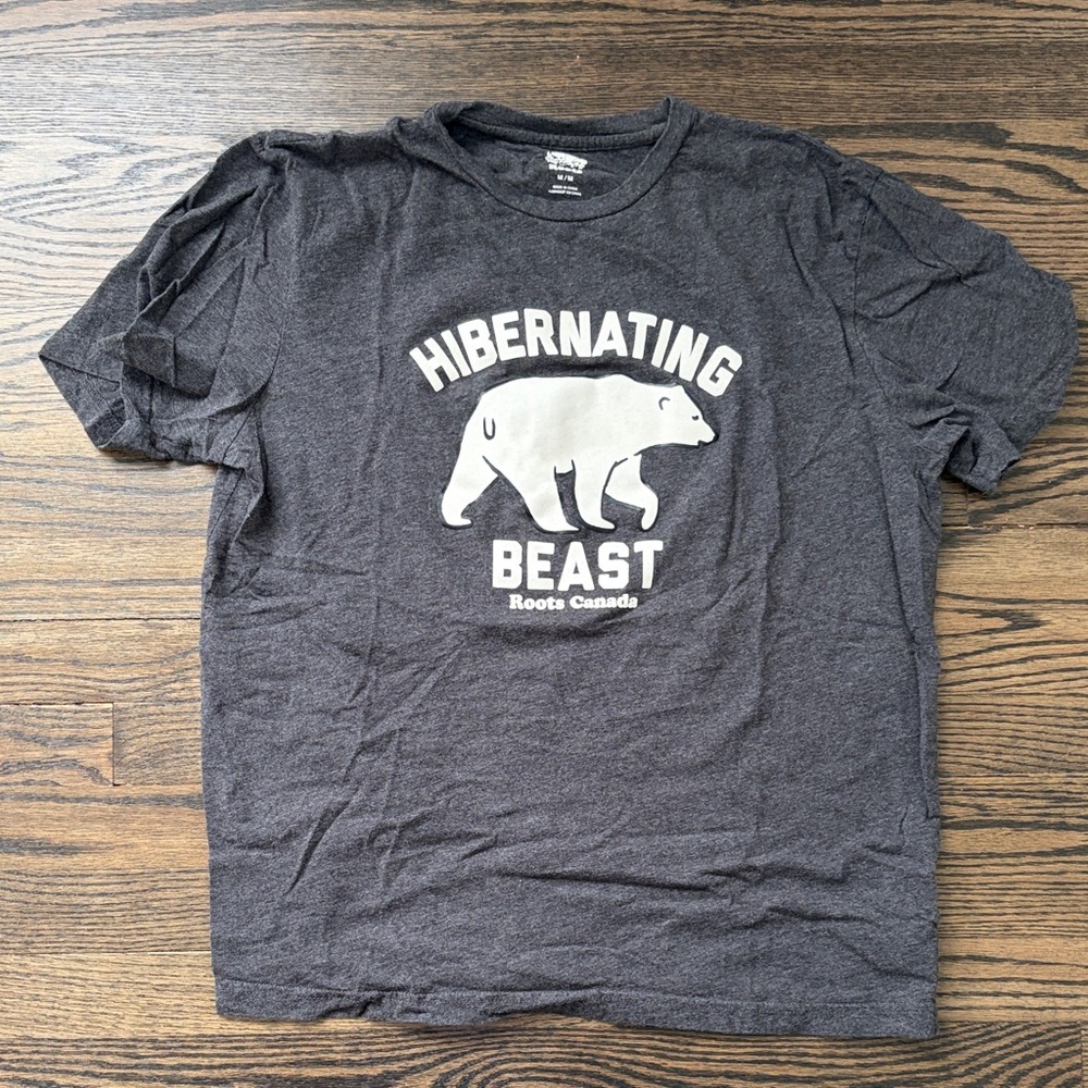 Roots Gray Hibernating Beast Tee